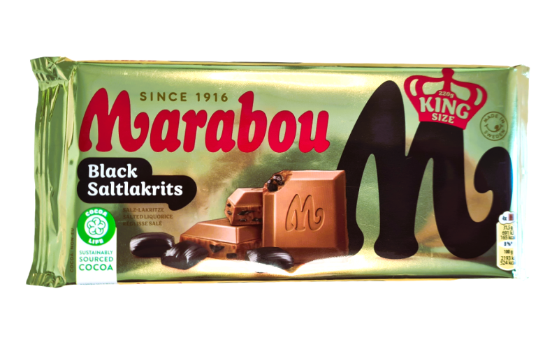 Marabou Salzlakritz 220g